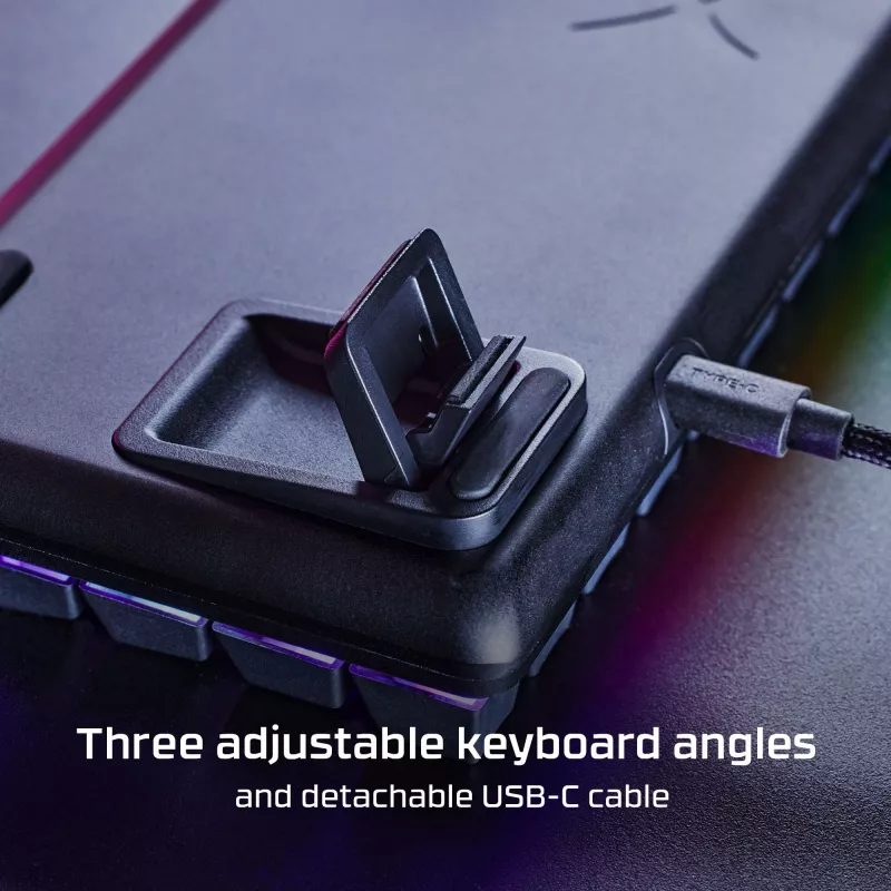 HyperX Alloy Origins 65 – mechanická herná klávesnica – HX Red (US-layout)