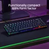 HyperX Alloy Origins 65 – mechanická herná klávesnica – HX Red (US-layout)