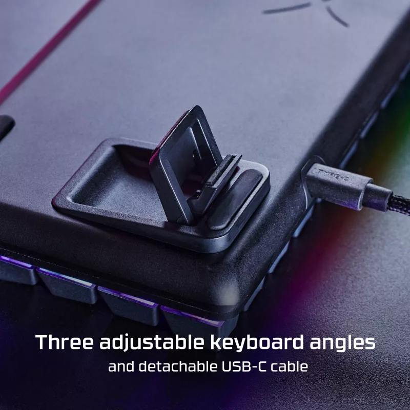 Klávesnica HyperX Alloy Origins 65 4P5D6AN#UUW, severské rozloženie
