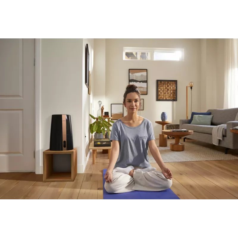 Philips 3000 series HU3918/10 zvlhčovač vzduchu impeler 3 L čierny 25 W