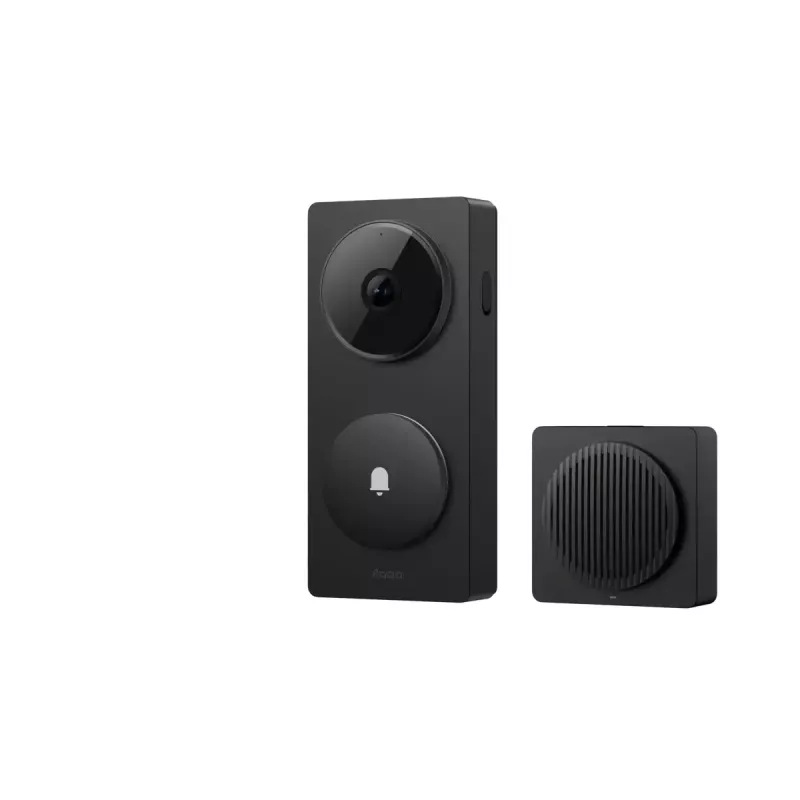 Dverový zvonček kamera Hub Aqara SMART HOME G410 CH-C09D-B čierna