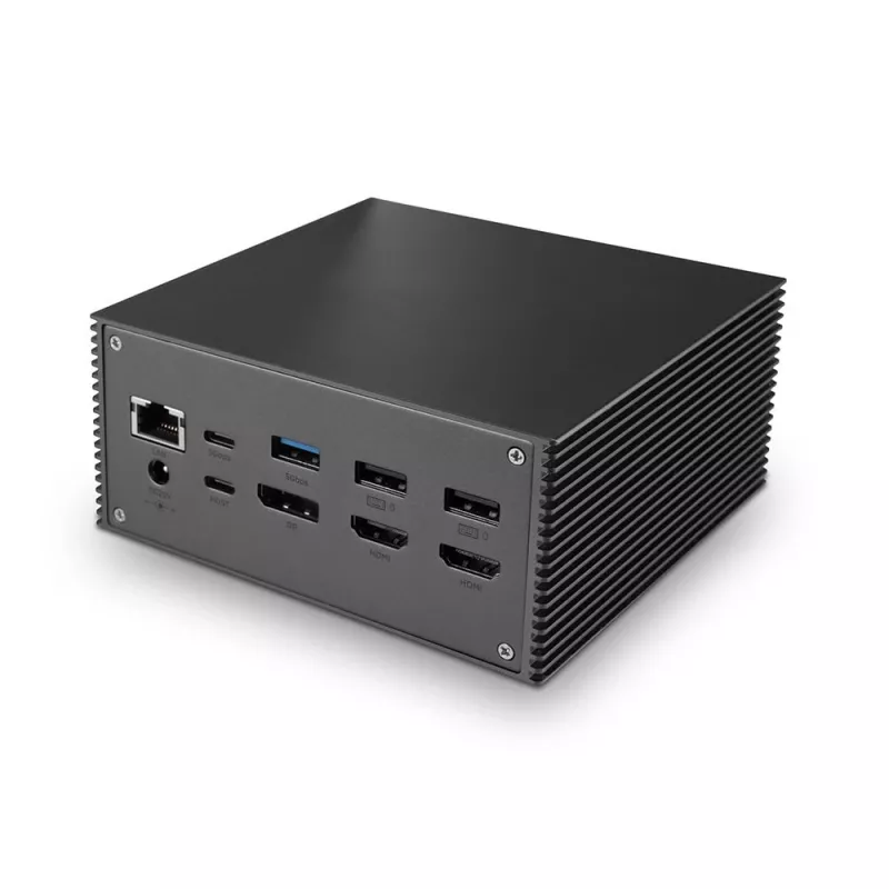Lindy DST-Pro 101, USB-C dokovacia stanica pre notebook s podporou 4K a 100W napájacím zdrojom