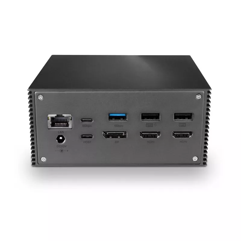 Lindy DST-Pro 101, USB-C dokovacia stanica pre notebook s podporou 4K a 100W napájacím zdrojom