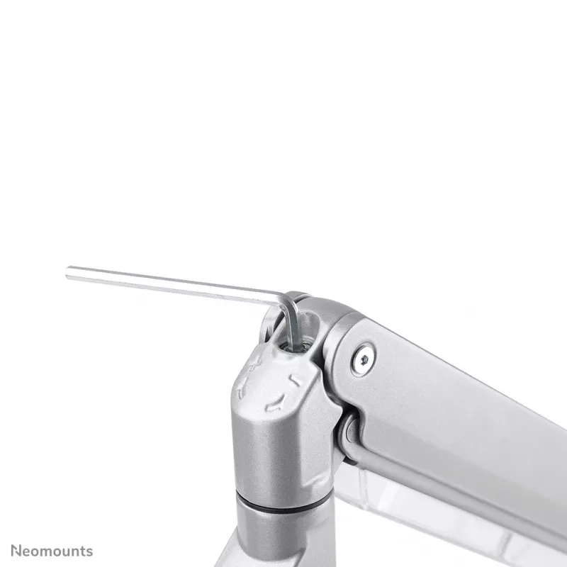 Neomounts NM-D775SILVERPLUS držiak monitora 10-49 inch - plynová pružina - stolová montáž zhora - 180°-stop