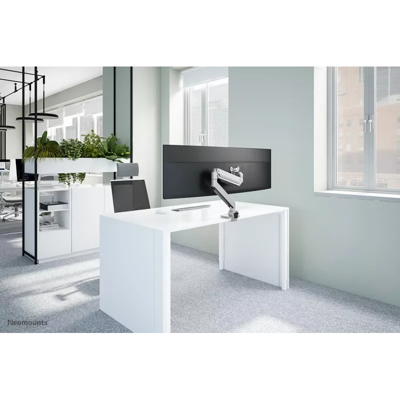 Neomounts NM-D775SILVERPLUS držiak monitora 10-49 inch - plynová pružina - stolová montáž zhora - 180°-stop