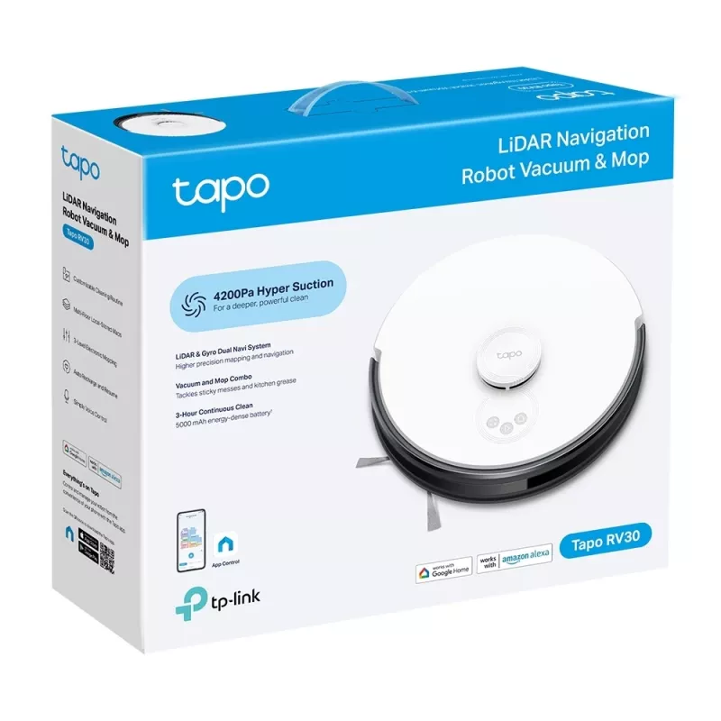 TP-Link Tapo LiDAR navigačný robotický vysávač a mop