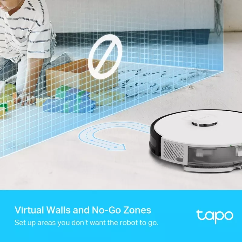 TP-Link Tapo LiDAR navigačný robotický vysávač a mop