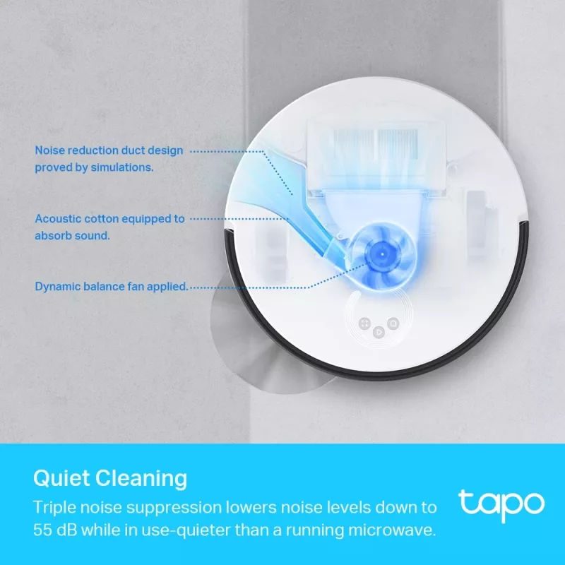 TP-Link Tapo LiDAR navigačný robotický vysávač a mop