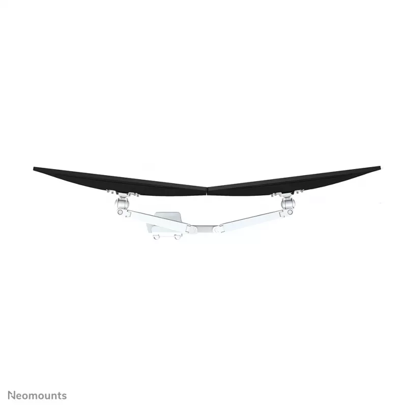 Neomounts FPMA-D750DWHITE2 rameno monitora 10-32 inch - plynová pružina - stolová svorka - 180°-stop