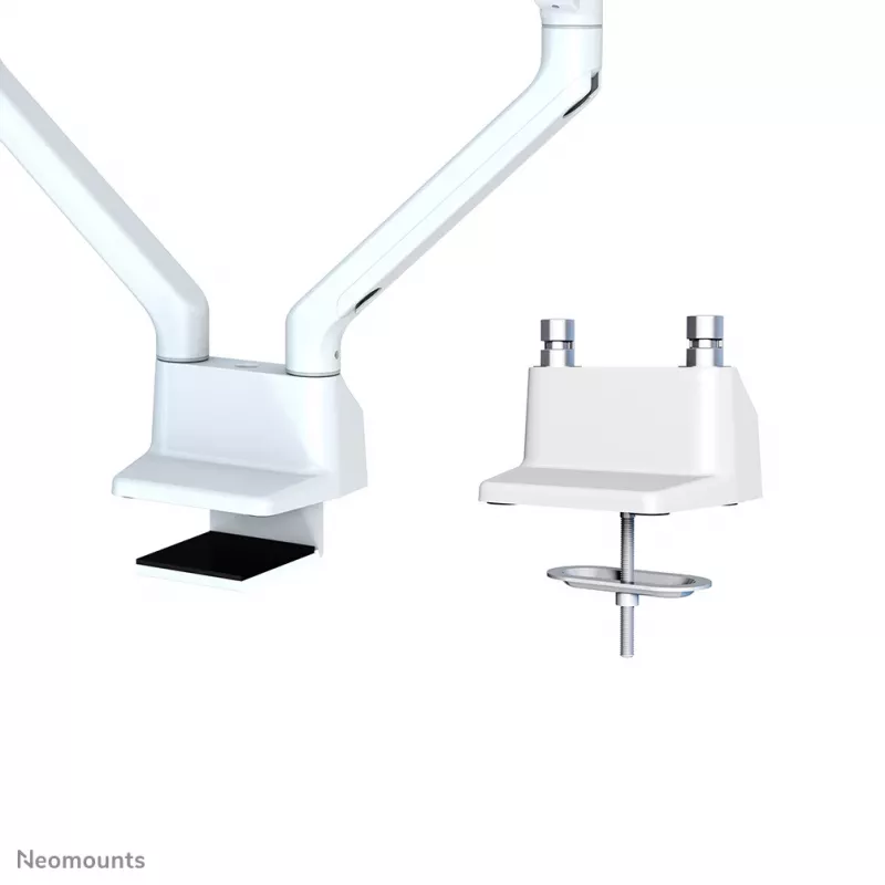 Neomounts FPMA-D750DWHITE2 rameno monitora 10-32 inch - plynová pružina - stolová svorka - 180°-stop