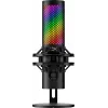 HyperX QuadCast 2 S - USB mikrofón (čierna), stolový mikrofón, -8 dB, 20 - 20000 Hz, 1 Ω, káblový, USB