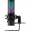 HyperX QuadCast 2 S - USB mikrofón (čierna), stolový mikrofón, -8 dB, 20 - 20000 Hz, 1 Ω, káblový, USB
