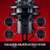 HyperX QuadCast 2 S - USB mikrofón (čierna), stolový mikrofón, -8 dB, 20 - 20000 Hz, 1 Ω, káblový, USB