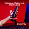 HyperX QuadCast 2 S - USB mikrofón (čierna), stolový mikrofón, -8 dB, 20 - 20000 Hz, 1 Ω, káblový, USB