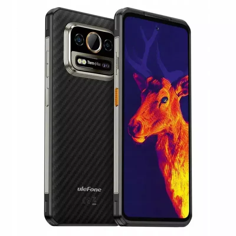 Ulefone Armor 25T smartfón 8GB 256GB, 6,78 palca, 4G, Dual SIM, NFC, Android 14, 6500 mAh, 120Hz, Frost Black