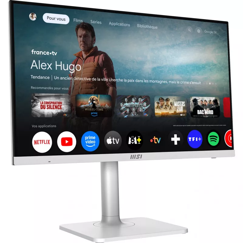 MSI Modern MD272UPSW počítačový monitor 68,6 cm (27 inch) 3840 x 2160 pixelov 4K Ultra HD biely