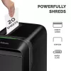 Fellowes LX Series Powershred LX220 skartovačka 65 dB čierna