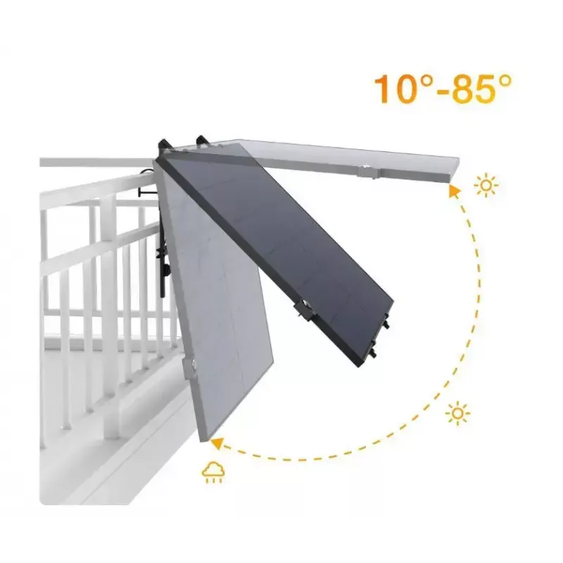 Solárny tracker EcoFlow 5011601001 jednoosovo nastaviteľný uhol pre solárne panely
