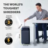 Fellowes Powershred LX221 5050401 skartovač papiera s mikrorezom, P-5, 20 listov, 2 x 12 mm, 30 l, 70 dB, čierny