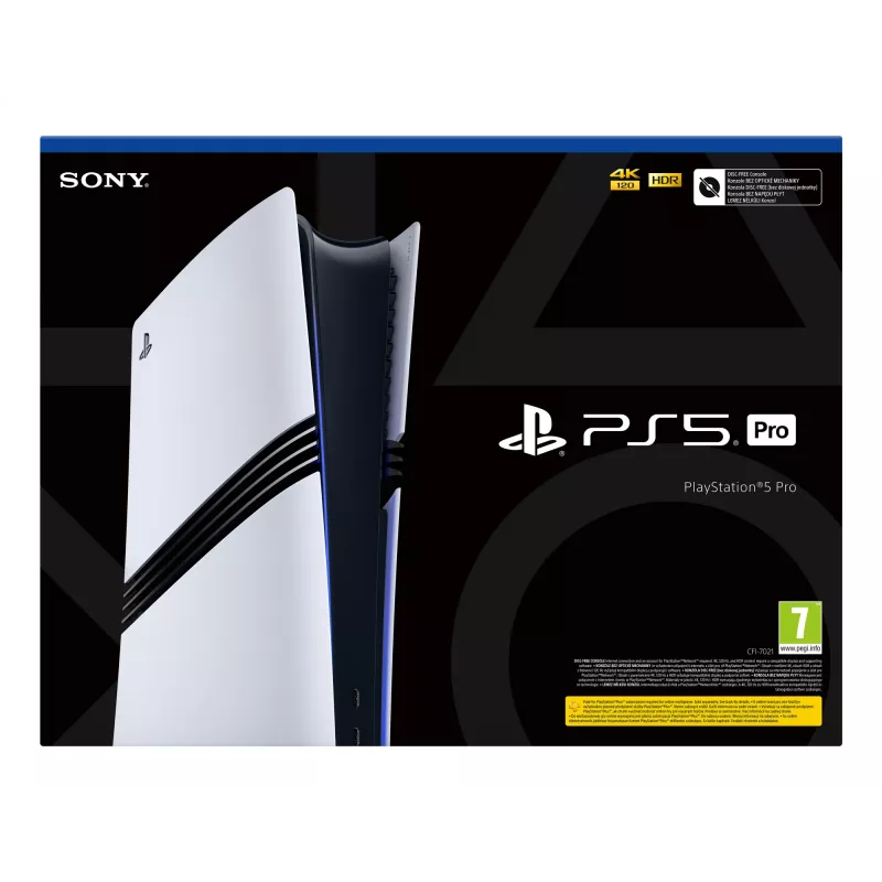 Sony PlayStation 5 Pro 2 TB Wi-Fi čierna, biela