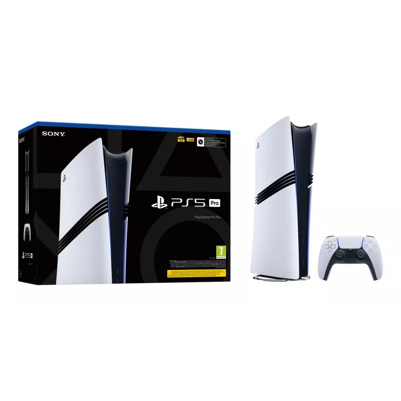 Sony PlayStation 5 Pro 2 TB Wi-Fi čierna, biela
