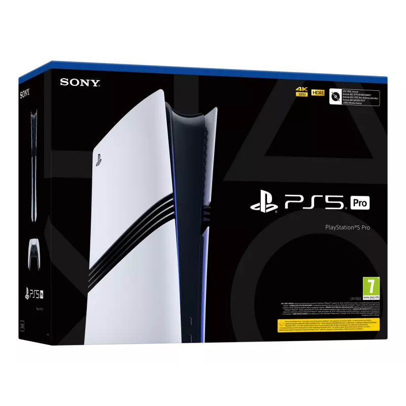 Sony PlayStation 5 Pro 2 TB Wi-Fi čierna, biela