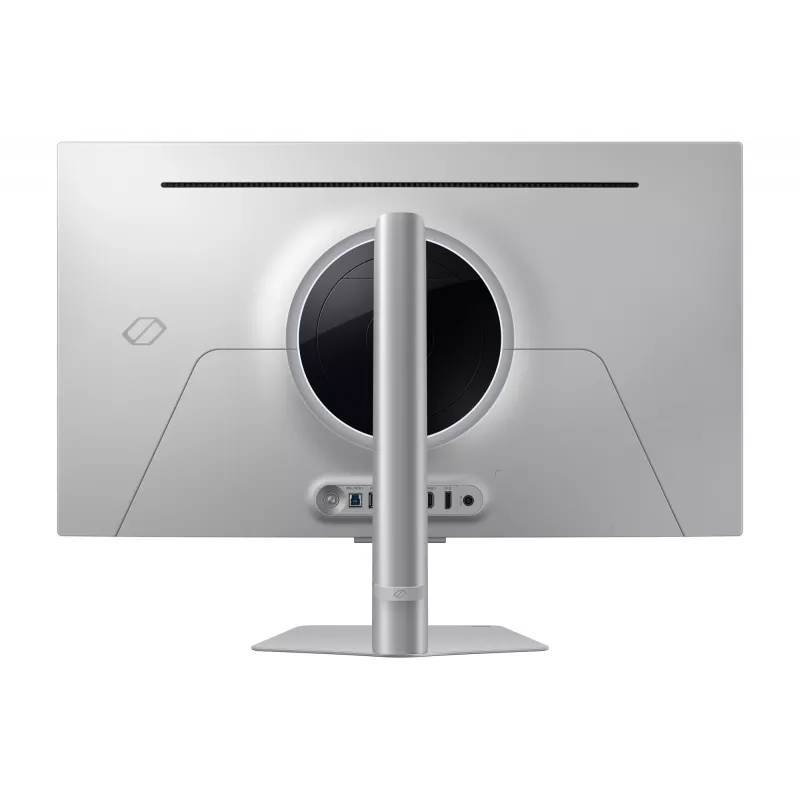 Samsung Odyssey OLED G8 G80SD LS32DG802SUXDU herný monitor, 32 palca (81,3 cm) OLED, 4K UHD 3840 x 2160, 240 Hz, 0,03 ms, HDR10, 2x HDMI, DisplayPort, USB 3.0 hub, nastaviteľná výška, pivot, strieborný