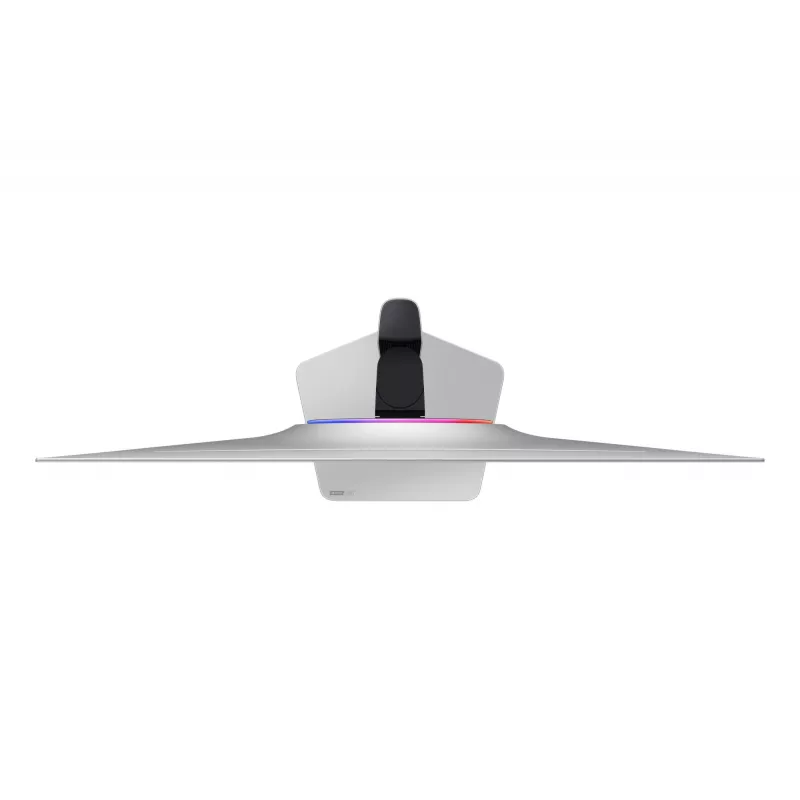 Samsung Odyssey OLED G8 G80SD LS32DG802SUXDU herný monitor, 32 palca (81,3 cm) OLED, 4K UHD 3840 x 2160, 240 Hz, 0,03 ms, HDR10, 2x HDMI, DisplayPort, USB 3.0 hub, nastaviteľná výška, pivot, strieborný
