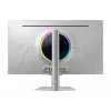Samsung Odyssey OLED G8 G80SD LS32DG802SUXDU herný monitor, 32 palca (81,3 cm) OLED, 4K UHD 3840 x 2160, 240 Hz, 0,03 ms, HDR10, 2x HDMI, DisplayPort, USB 3.0 hub, nastaviteľná výška, pivot, strieborný