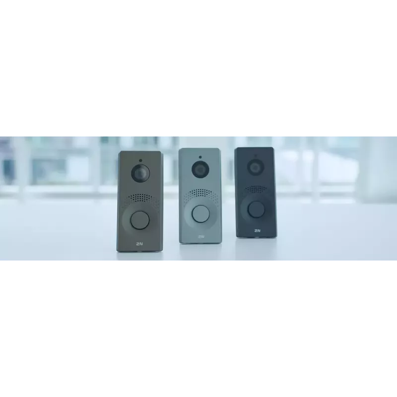 Videovrátnik 2N IP One čierna — 1920×1440, 30 fps, IP66, IK08