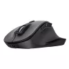 TRUST Fyda Office ergonomická pravá bezdrôtová myš – RF + Bluetooth 5.2 – optická 2400 DPI – 6 tlačidiel – čierna