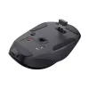 TRUST Fyda Office ergonomická pravá bezdrôtová myš – RF + Bluetooth 5.2 – optická 2400 DPI – 6 tlačidiel – čierna