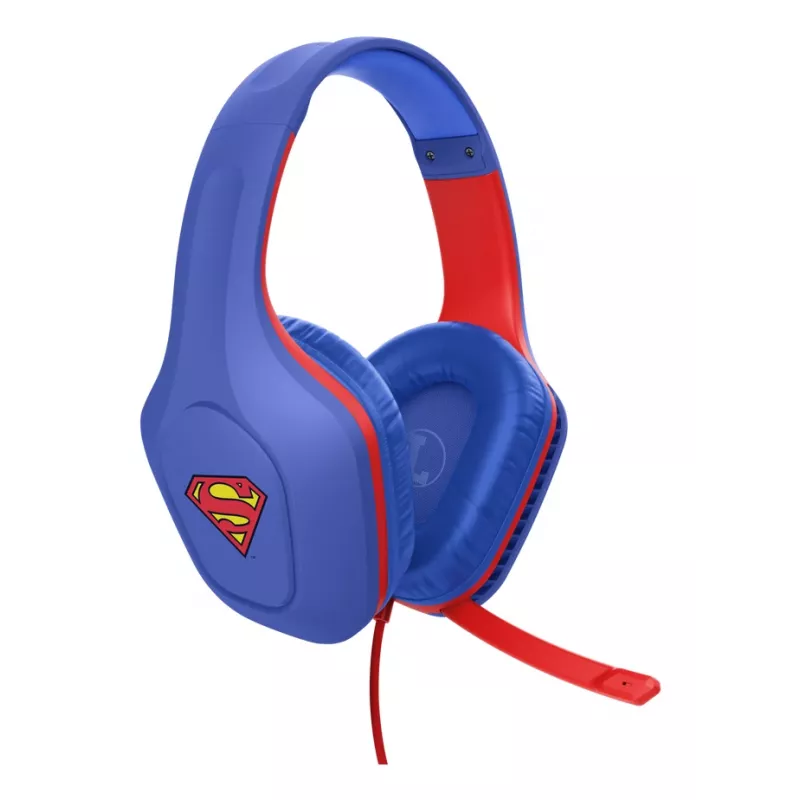 Trust GXT 415SM Zirox Headset káblový s hlavovým mostom Herný Modrá, Červená