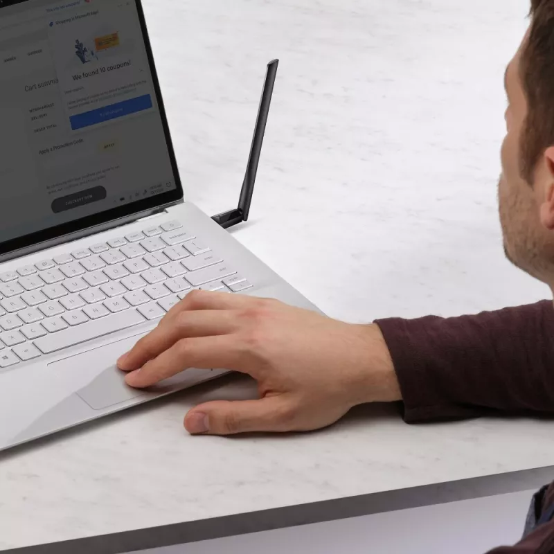 Bezdrôtový USB Wi-Fi adaptér TP-LINK Archer TX35U PLUS — Wi-Fi 6 Dualband 1201 Mbit/s, USB napájaný, čierny
