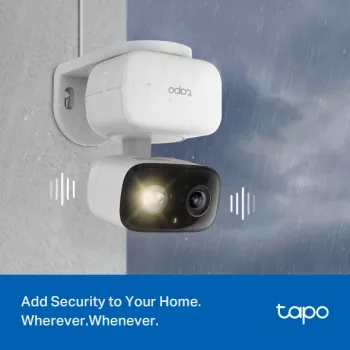Bezpečnostná kamera TP-LINK Tapo C206 – Vnútorné/vonkajšie použitie 1080p HD, Otáčanie & Náklon, Nočné videnie, Obojsmerný zvuk