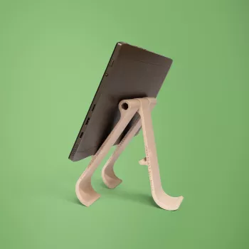R-Go Tools stojan na notebook a tablet R-Go Treepod, ergonomický a modulárny, nastaviteľný, biobased