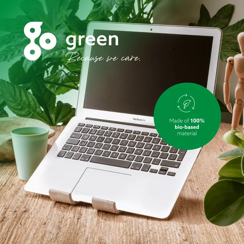 R-Go Tools stojan na notebook a tablet R-Go Treepod, ergonomický a modulárny, nastaviteľný, biobased