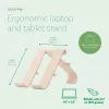 R-Go Tools stojan na notebook a tablet R-Go Treepod, ergonomický a modulárny, nastaviteľný, biobased