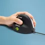 R-Go Tools Ergonomická myš R-Go HE Break so softvérom na prestávky, veľká (veľkosť ruky ≥ 185 mm), ľavá, káblová, čierna