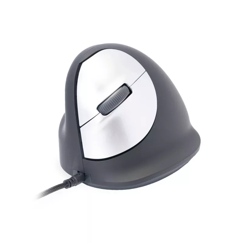 R-Go Tools Ergonomická myš R-Go HE Break so softvérom na prestávky, veľká (veľkosť ruky ≥ 185 mm), ľavá, káblová, čierna