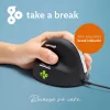 R-Go Tools Ergonomická myš R-Go HE Break so softvérom na prestávky, veľká (veľkosť ruky ≥ 185 mm), ľavá, káblová, čierna
