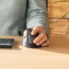 R-Go Tools Ergonomická myš R-Go HE Break so softvérom na prestávky, stredná (veľkosť ruky 165-185 mm), ľavá, Bluetooth, čierna