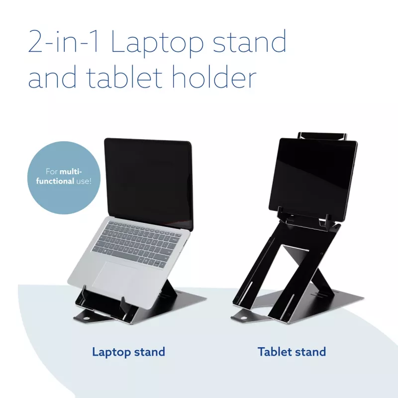 R-Go Tools stojan na tablet a notebook R-Go Riser Duo, vhodný pre 10–22