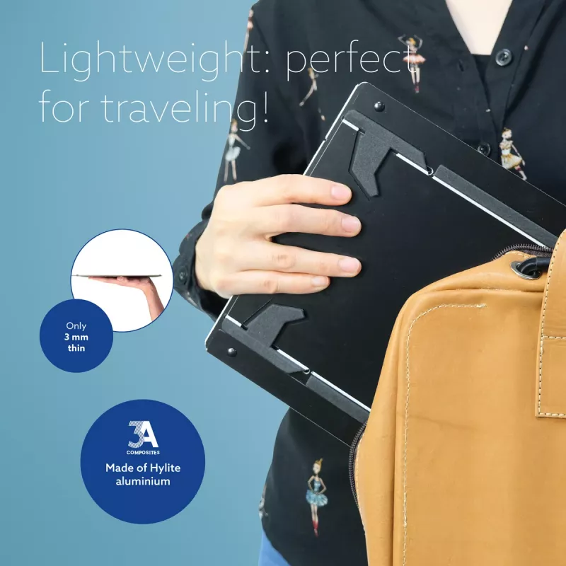 R-Go Tools stojan na tablet a notebook R-Go Riser Duo, vhodný pre 10–22