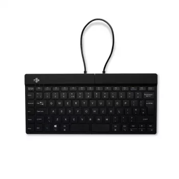 R-Go Tools Ergonomická klávesnica R-Go Split Break so softvérom na prestávky, ergonomická delená klávesnica, QWERTY (UK), Bluetooth, Čierna