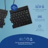 R-Go Tools Compact Break RGOSBUKWLBL bezdrôtová klávesnica, rozloženie UK, čierna