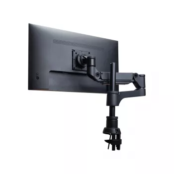R-Go Tools Monitorarm R-Go Caparo Single, plne nastaviteľný s plynovou pružinou, nosnosť 3-9 kg, 100% cirkulárny, čierny