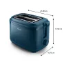 Philips 3000 series HD2511/70 Hriankovač 8 2 plátky 830 W Modrý
