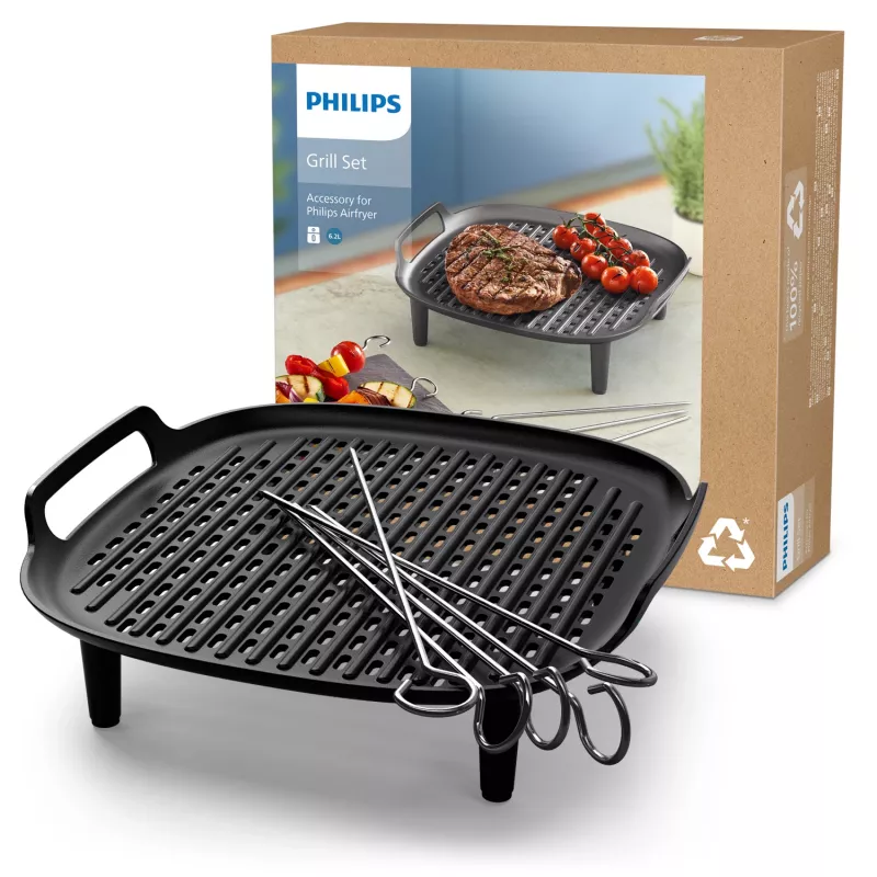 Grilovacia podlaha & špízy Philips Príslušenstvo pre Airfryer 6,2 L