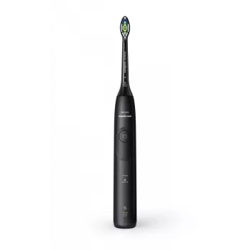 Philips 5500 Sonická zubná kefka HX7111/01 — 62.000 pohybov/min., 2 režimy, Snímač tlaku, nabíjateľná, čierna